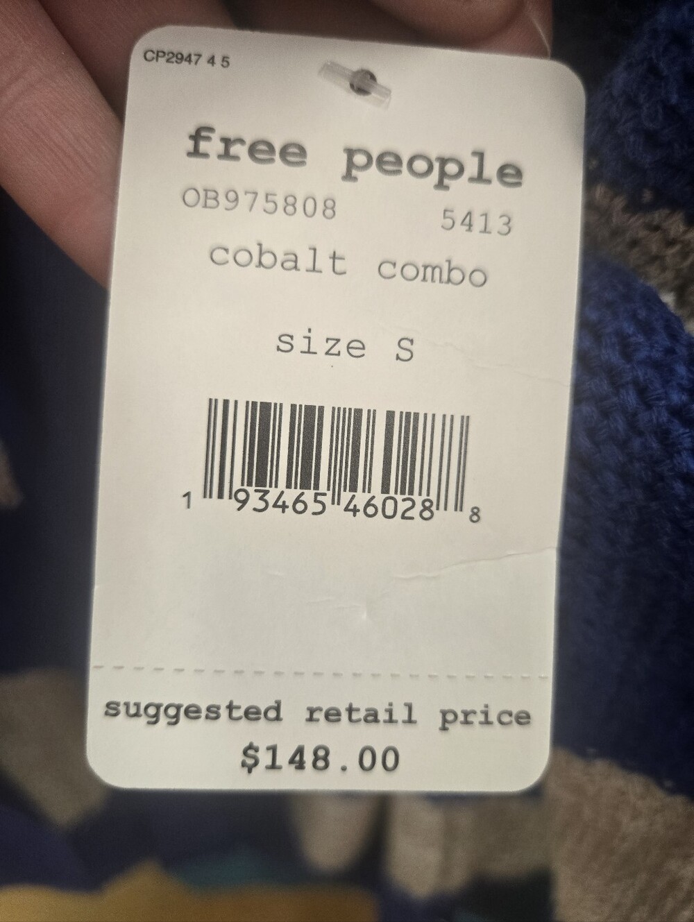 NWT! Free People Cassidy Off the Shoulder Pullover Sz Small - Picture 4 of 9